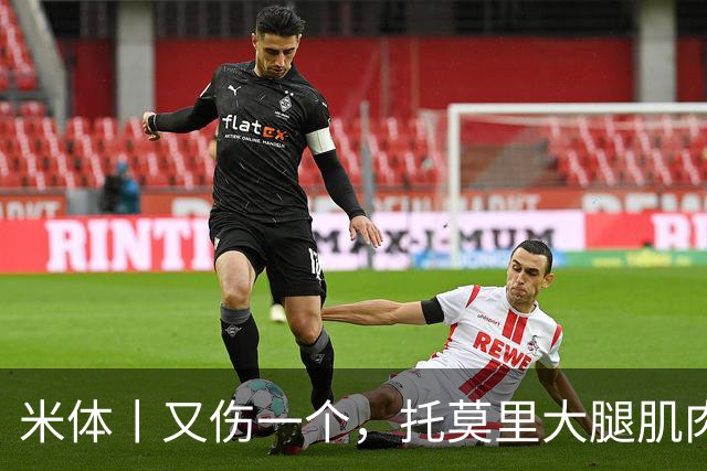 米体丨又伤一个，托莫里大腿肌肉受伤